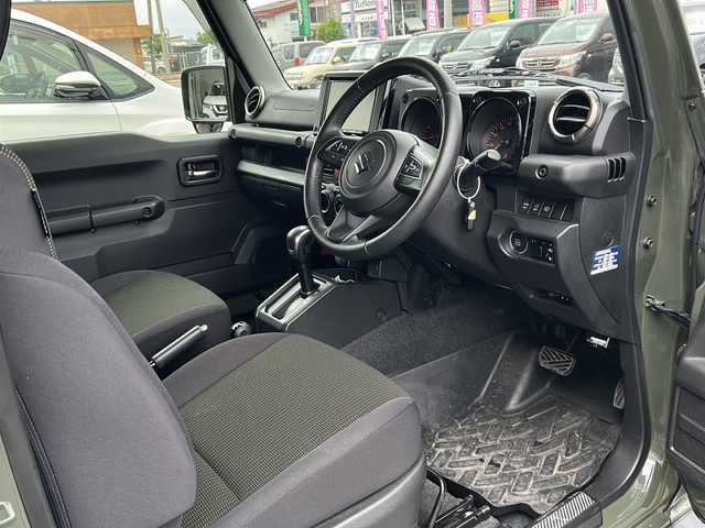 スズキ ジムニー シエラ JC 秋田県 2019(平31)年 8.7万km ジャングルグリーン ４WD/バックカメラ/シートヒーター/ドライブレコーダー/ETC