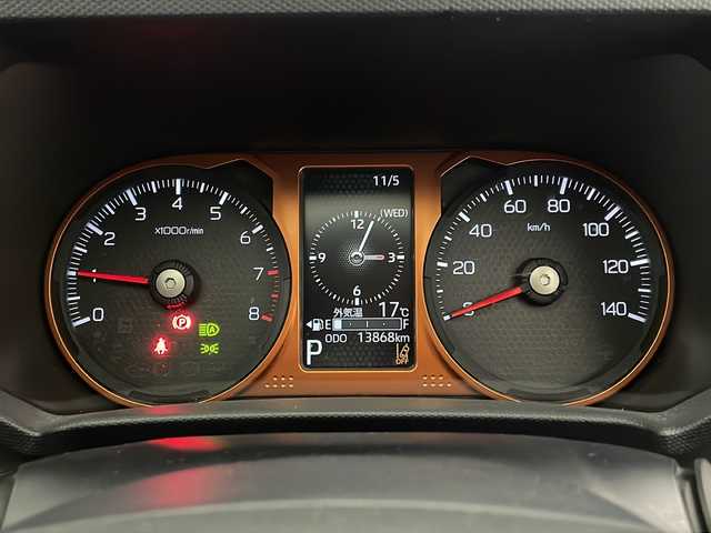 ダイハツ タフト G ターボ 宮崎県 2020(令2)年 1.4万km ブラックマイカメタリック スマートアシスト３/〇衝突警報機能/衝突回避支援ブレーキ機能（対車両・対歩行者［昼夜］）/〇ブレーキ制御付き誤発進抑制機能（前方・後方）/〇車線逸脱警報機能/車線逸脱抑制制御機能/〇路側逸脱警報機能/〇ADB（アダプティブドライビングビーム）/〇レーダークルーズコントロール/〇コーナーセンサー/ガラスルーフ/社外ディスプレイオーディオ/シートヒーター/LEDヘッドライト/オートホールド機能/純正15インチAW/アイドリングストップ