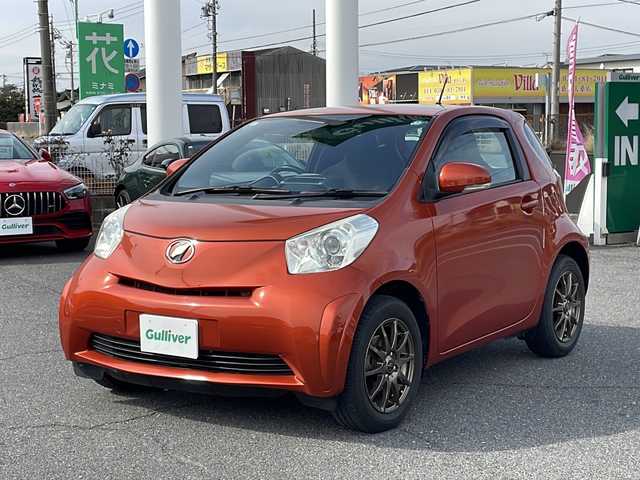 トヨタ ｉＱ 100G 三重県 2011(平23)年 7.9万km オレンジM 社外ナビ/フルセグ/バックカメラ/ドライブレコーダー/ETC/革巻きハンドル/純正フロアマット/純正ドアバイザー/社外15インチAW/スペアキー有/保証書