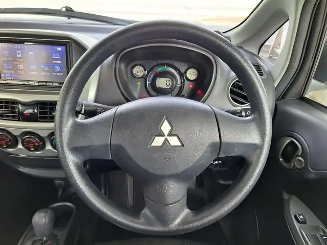 三菱 ｉ ＭｉＥＶ M 大阪府 2012(平24)年 7.2万km ホワイト /禁煙車//社外HDDナビ【VIE-X08S】/・フルTV/DVD/CD/SD//ETC//純正マット・バイザー//キーレス//充電機車載