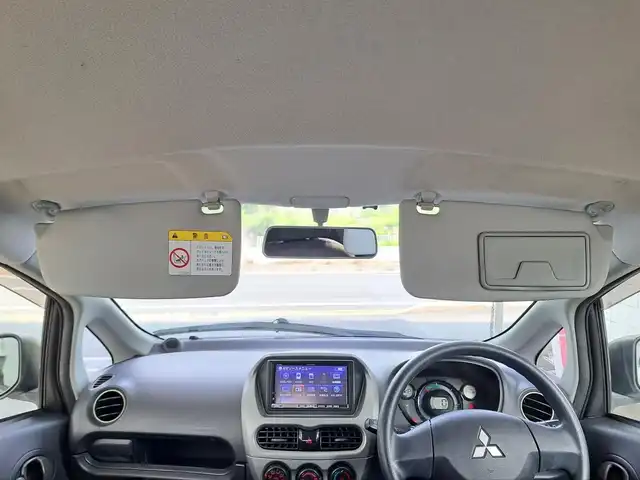 三菱 ｉ ＭｉＥＶ M 大阪府 2012(平24)年 7.2万km ホワイト /禁煙車//社外HDDナビ【VIE-X08S】/・フルTV/DVD/CD/SD//ETC//純正マット・バイザー//キーレス//充電機車載