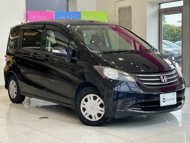 ホンダ フリード G ジャストセレクション 埼玉県 2010(平22)年 6.2万km プレミアムブラキッシュパール メモリーナビ/ CD/BT/フルセグ/バックカメラ/左パワースライドドア/ETC/キーレス/禁煙車