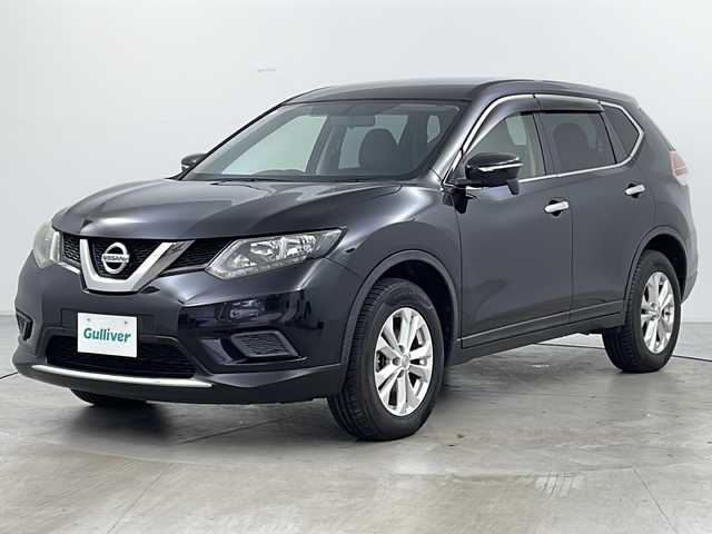 日産 エクストレイル 20X 道央・札幌 2014(平26)年 4.1万km ダイヤモンドブラック ・4WD/・寒冷地仕様/・純正ナビ（CD＆DVD＆TV＆BT＆SD）/・バックカメラ/・シートヒーター/・ドアミラーヒーター/・プッシュスタート/・ステアリングスイッチ/・ハロゲンヘッドライト/・スマートキー