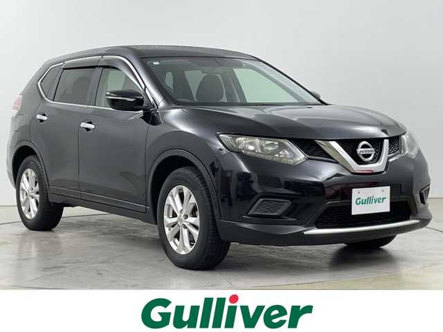 日産 エクストレイル 20X 道央・札幌 2014(平26)年 4.1万km ダイヤモンドブラック ・4WD/・寒冷地仕様/・純正ナビ（CD＆DVD＆TV＆BT＆SD）/・バックカメラ/・シートヒーター/・ドアミラーヒーター/・プッシュスタート/・ステアリングスイッチ/・ハロゲンヘッドライト/・スマートキー