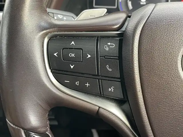 レクサス ＥＳ 300h 滋賀県 2018(平30)年 5万km ソニッククォーツ 純正ナビ/(フルセグ/Bluetooth/CD/DVD)/レクサスセーフティー/・プリクラッシュセーフティ/・レーンキープアシスト/・レーダークルーズコントロール/・標識認識/・ブラインドスポットモニター/・先行車発進告知/・オートハイビーム/LEDオートライト/フォグ/サンルーフ/リアサンシェード/レザーシート/パワーシート/前席シートヒーター/前席ベンチレーション/ステアリングヒーター/電動リアゲート/電動パーキング/ブレーキホールド/バックカメラ/純正ドラレコ/ビルトインETC/USB