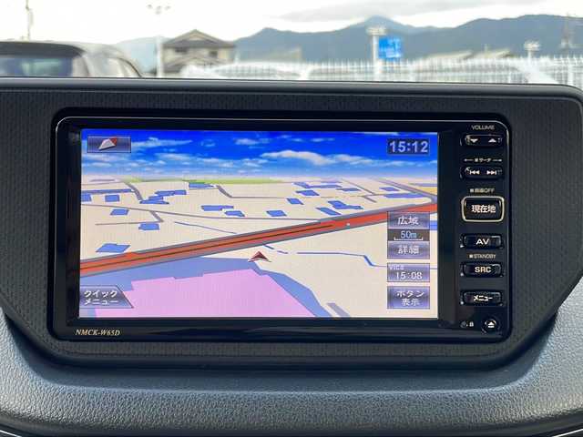 ダイハツ ムーヴ L SA 山梨県 2015(平27)年 4.9万km ディープブルークリスタルマイカ スマートアシスト/　・衝突回避支援ブレーキ/純正メモリナビ/　(CD/USB/SD)/シートヒーター/純正14インチアルミホイール/純正フロアマット/コーナーセンサー/4WD/リモコンキー/ETC