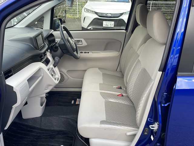 ダイハツ ムーヴ L SA 山梨県 2015(平27)年 4.9万km ディープブルークリスタルマイカ スマートアシスト/　・衝突回避支援ブレーキ/純正メモリナビ/　(CD/USB/SD)/シートヒーター/純正14インチアルミホイール/純正フロアマット/コーナーセンサー/4WD/リモコンキー/ETC