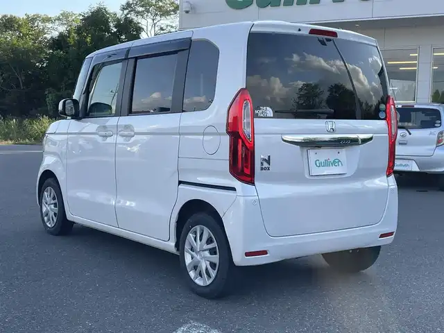 ホンダ Ｎ ＢＯＸ G L ホンダセンシング 青森県 2019(平31)年 5.2万km プラチナホワイトパール ４WD/社外ナビ/フルセグTV/CD/DVD/BT/片側パワースライドドア/ETC/レーンアシスト/衝突被害軽減システム/クルーズコントロール/LEDヘッドライト/オートライト/14インチ社外AW付サマータイヤ積込