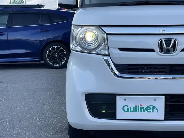 ホンダ Ｎ ＢＯＸ G L ホンダセンシング 青森県 2019(平31)年 5.2万km プラチナホワイトパール ４WD/社外ナビ/フルセグTV/CD/DVD/BT/片側パワースライドドア/ETC/レーンアシスト/衝突被害軽減システム/クルーズコントロール/LEDヘッドライト/オートライト/14インチ社外AW付サマータイヤ積込