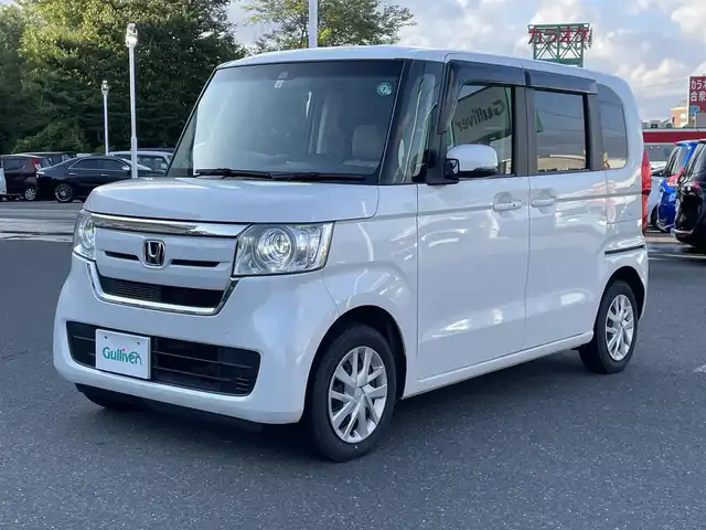 ホンダ Ｎ ＢＯＸ G L ホンダセンシング 青森県 2019(平31)年 5.2万km プラチナホワイトパール ４WD/社外ナビ/フルセグTV/CD/DVD/BT/片側パワースライドドア/ETC/レーンアシスト/衝突被害軽減システム/クルーズコントロール/LEDヘッドライト/オートライト/14インチ社外AW付サマータイヤ積込