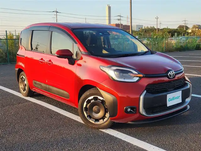 トヨタ シエンタ ハイブリッド Z 群馬県 2023(令5)年 6万km スカーレットメタリック 〇8インチディスプレイオーディオ	/〇両側パワースライドドア		/〇ビルトインETC2.0				/〇パノラミックビューモニター		/〇セーフティセンス	/〇プリクラッシュセーフティシステム/〇レーダークルーズコントロール	/〇パーキングサポートブレーキ		/〇ブラインドスポットモニター				/〇アクセサリーコンセント/〇革巻きステアリング/〇LEDヘッドランプ		/〇消臭撥水撥油機能付きファブリックシート		/〇スマートエントリー/スタートシステム		/〇通信用USBタイプA/充電用USBタイプC		/〇禁煙車