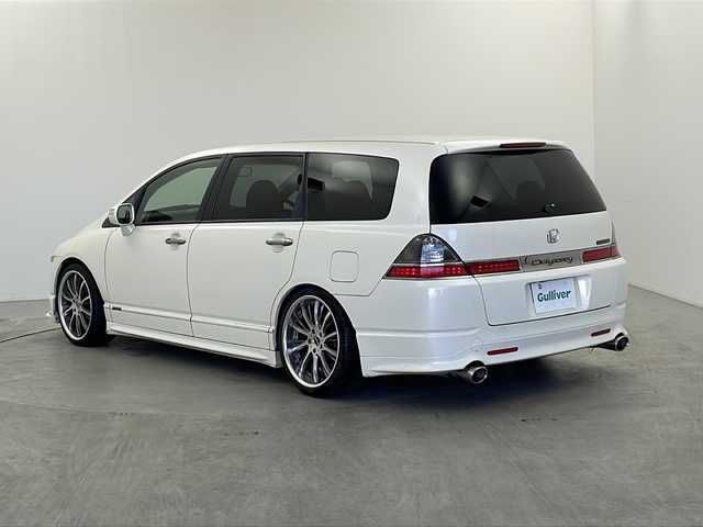 ホンダ オデッセイ アブソルート 栃木県 2007(平19)年 10.8万km プレミアムホワイトパール 純正ナビ/（CD/DVD/AM/FM）/クルーズコントロール/ステアリングスイッチ/電動格納ミラー/ETC/バックカメラ/社外19インチホイール/純正フロアマット/リモコンキー/スペアキー