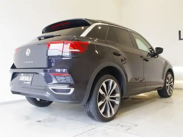 フォルクスワーゲン Ｔ－ロック TDI Rライン 岐阜県 2020(令2)年 4万km ディープブラックパールエフェクト ワンオーナー/純正ナビ/アダプティブズクルーズコントロール/レーンキープアシストシステム/ハイビームアシスト/リアビューカメラ/オートホールド機能/パワーテールゲート/前後ドライブレコーダー/ブラインドスポットディテクション/パークディスタンスコントロール