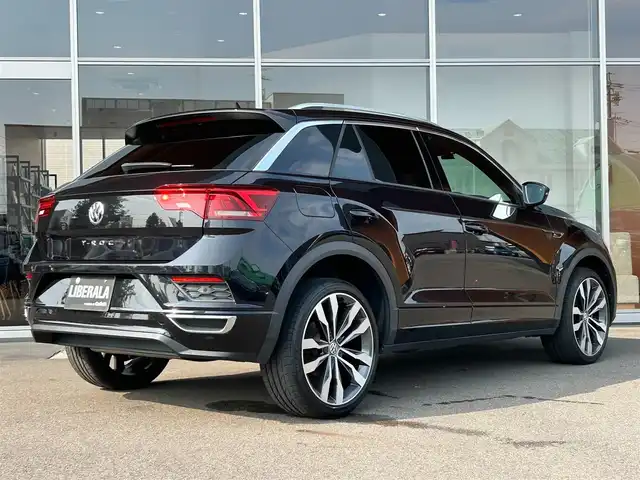 フォルクスワーゲン Ｔ－ロック TDI Rライン 岐阜県 2020(令2)年 4万km ディープブラックパールエフェクト ワンオーナー/純正ナビ/アダプティブズクルーズコントロール/レーンキープアシストシステム/ハイビームアシスト/リアビューカメラ/オートホールド機能/パワーテールゲート/前後ドライブレコーダー/ブラインドスポットディテクション/パークディスタンスコントロール