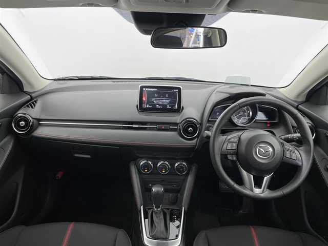 マツダ デミオ XD ツーリング 富山県 2015(平27)年 4.1万km メテオグレーマイカ 純正ナビ（AM/FM/BT/USB/DVD/ワンセグ）/衝突被害軽減システム/クルーズコントロール/横滑り防止装置/アイドリングストップ/純正アルミホイール/純正フロアマット/オートキセノンライト/ETC/革巻きステアリング/ステアリングスイッチ/パドルシフト/スマートキー
