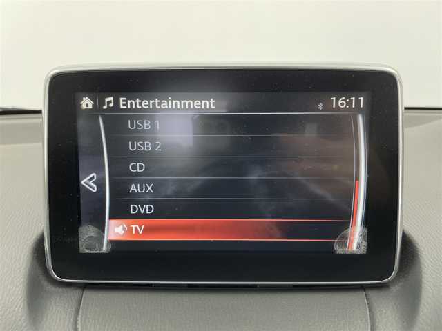 マツダ デミオ XD ツーリング 富山県 2015(平27)年 4.1万km メテオグレーマイカ 純正ナビ（AM/FM/BT/USB/DVD/ワンセグ）/衝突被害軽減システム/クルーズコントロール/横滑り防止装置/アイドリングストップ/純正アルミホイール/純正フロアマット/オートキセノンライト/ETC/革巻きステアリング/ステアリングスイッチ/パドルシフト/スマートキー
