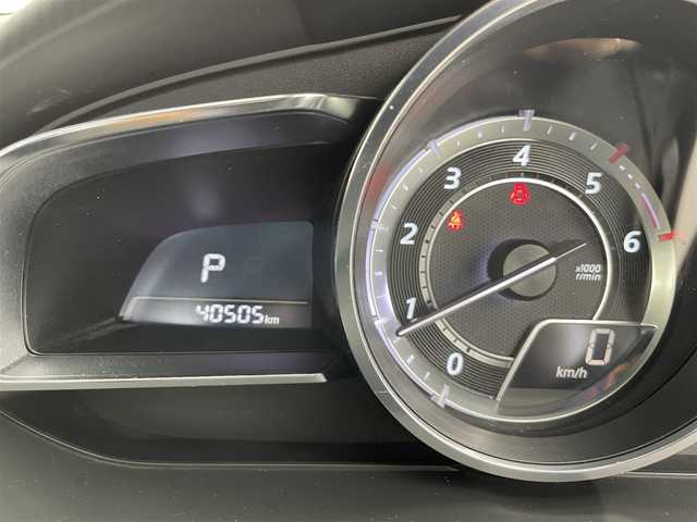 マツダ デミオ XD ツーリング 富山県 2015(平27)年 4.1万km メテオグレーマイカ 純正ナビ（AM/FM/BT/USB/DVD/ワンセグ）/衝突被害軽減システム/クルーズコントロール/横滑り防止装置/アイドリングストップ/純正アルミホイール/純正フロアマット/オートキセノンライト/ETC/革巻きステアリング/ステアリングスイッチ/パドルシフト/スマートキー