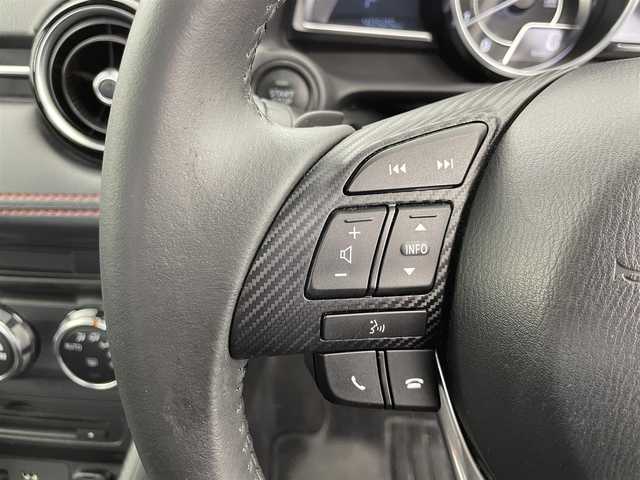 マツダ デミオ XD ツーリング 富山県 2015(平27)年 4.1万km メテオグレーマイカ 純正ナビ（AM/FM/BT/USB/DVD/ワンセグ）/衝突被害軽減システム/クルーズコントロール/横滑り防止装置/アイドリングストップ/純正アルミホイール/純正フロアマット/オートキセノンライト/ETC/革巻きステアリング/ステアリングスイッチ/パドルシフト/スマートキー