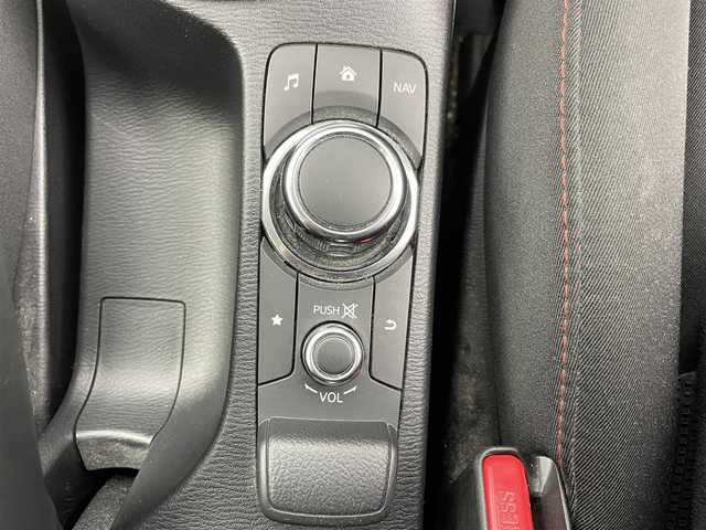 マツダ デミオ XD ツーリング 富山県 2015(平27)年 4.1万km メテオグレーマイカ 純正ナビ（AM/FM/BT/USB/DVD/ワンセグ）/衝突被害軽減システム/クルーズコントロール/横滑り防止装置/アイドリングストップ/純正アルミホイール/純正フロアマット/オートキセノンライト/ETC/革巻きステアリング/ステアリングスイッチ/パドルシフト/スマートキー