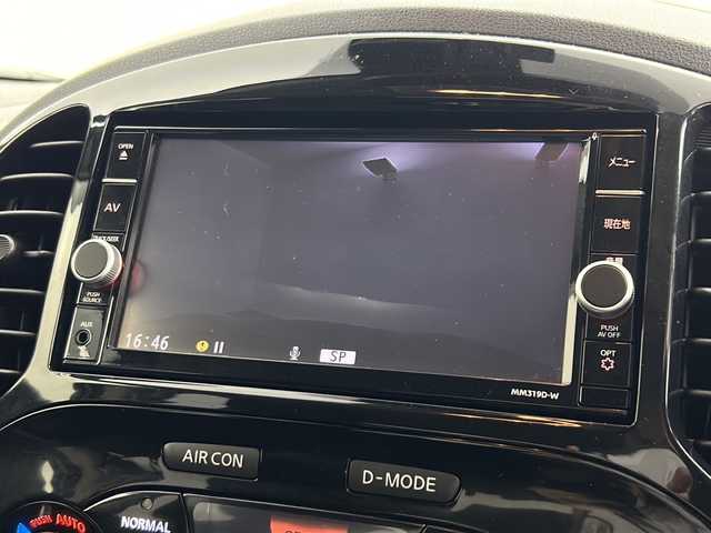 日産 ジューク 15RX Vセレクション 群馬県 2019(令1)年 4.9万km アズライトブルー 純正ナビ　全周囲カメラ　ビルトインＥＴＣ　ドライブレコーダー　　キセノンヘッドライト　オートライト　衝突被害軽減ブレーキ　レーンアシスト　純正アルミホイール　横滑り防止装置　スマートキー　禁煙車