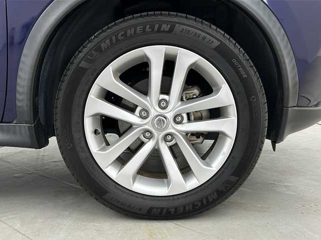 日産 ジューク 15RX Vセレクション 群馬県 2019(令1)年 4.9万km アズライトブルー 純正ナビ　全周囲カメラ　ビルトインＥＴＣ　ドライブレコーダー　　キセノンヘッドライト　オートライト　衝突被害軽減ブレーキ　レーンアシスト　純正アルミホイール　横滑り防止装置　スマートキー　禁煙車