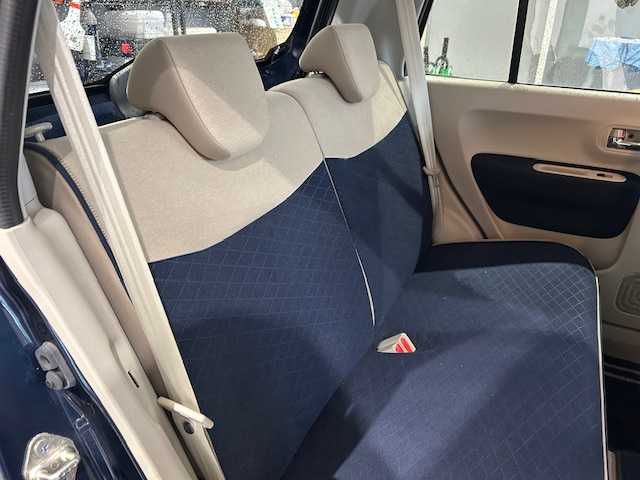 スズキ ラパン モード 大阪府 2020(令2)年 4.2万km ノクターンブルーパール/ホワイト 2トーンルーフ ワンオーナー/衝突被害軽減システム/レーンキープアシスト/コーナーセンサー/横滑り防止装置/盗難防止装置/ABS/アイドリングストップ/オートライト/純正フロアマット/シートヒーター/スマートキー×2/LEDヘッドライト