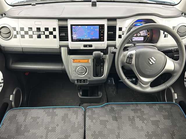 スズキ ハスラー X ターボ 宮城県 2017(平29)年 3.3万km サマーブルーM 4WD/純正ナビ/(AM/FM/SD/iPod/TV/USB/BT/HDMI/CD/DVD)/バックカメラ/ETC/シートヒーター/ヒルディセントコントロール/グリップコントロール/プッシュスタート/スマートキー/スペアキー/オートライト/フォグランプ/ヘッドライトレベライザー/ドアバイザー/純正フロアマット/純正15インチアルミホイール/禁煙