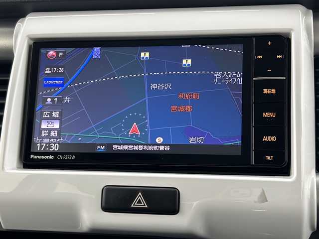 スズキ ハスラー X ターボ 宮城県 2017(平29)年 3.3万km サマーブルーM 4WD/純正ナビ/(AM/FM/SD/iPod/TV/USB/BT/HDMI/CD/DVD)/バックカメラ/ETC/シートヒーター/ヒルディセントコントロール/グリップコントロール/プッシュスタート/スマートキー/スペアキー/オートライト/フォグランプ/ヘッドライトレベライザー/ドアバイザー/純正フロアマット/純正15インチアルミホイール/禁煙