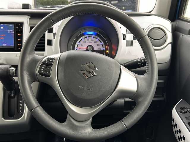 スズキ ハスラー X ターボ 宮城県 2017(平29)年 3.3万km サマーブルーM 4WD/純正ナビ/(AM/FM/SD/iPod/TV/USB/BT/HDMI/CD/DVD)/バックカメラ/ETC/シートヒーター/ヒルディセントコントロール/グリップコントロール/プッシュスタート/スマートキー/スペアキー/オートライト/フォグランプ/ヘッドライトレベライザー/ドアバイザー/純正フロアマット/純正15インチアルミホイール/禁煙