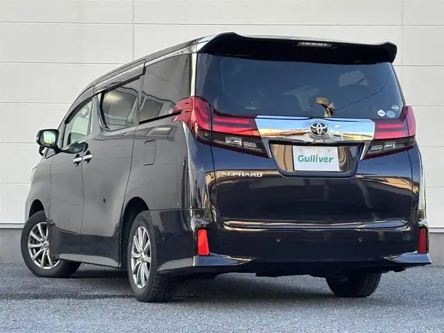 トヨタ アルファード S Aパッケージ 茨城県 2015(平27)年 7.8万km ブラック 純正メモリナビ/　(CD/DVD/Bluetooth/フルセグTV)/バックカメラ/前方ドライブレコーダー/クルーズコントロール/両側パワースライドドア/ETC/LEDヘッドライト/社外16インチアルミホイール/オットマン/W(後席)エアコン/W+サイドエアバッグ/パワーステアリング/オートライト