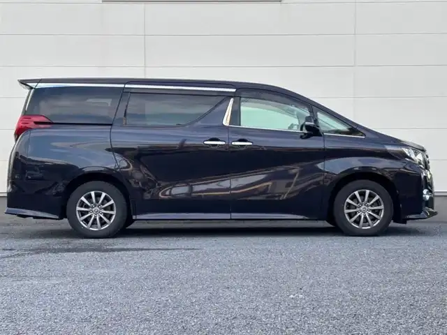 トヨタ アルファード S Aパッケージ 茨城県 2015(平27)年 7.8万km ブラック 純正メモリナビ/　(CD/DVD/Bluetooth/フルセグTV)/バックカメラ/前方ドライブレコーダー/クルーズコントロール/両側パワースライドドア/ETC/LEDヘッドライト/社外16インチアルミホイール/オットマン/W(後席)エアコン/W+サイドエアバッグ/パワーステアリング/オートライト