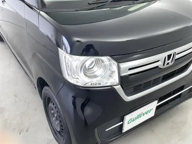 ホンダ Ｎ ＢＯＸ L 福井県 2021(令3)年 4.5万km クリスタルブラックパール 純正ディラーオプションナビ【VXM-214VFi】/CD/DVD/フルセグTV/Bluetooth/USB/SD/AUX/バックカメラ/ビルトインETC/Honda SENSING/レーンキープアシスト/クルーズコントロール/オートライト/クリアランスソナー/片側パワースライドドア/プッシュスタート/ステアリングリモコン/ステアリングチルド機構/ウィンカー・電動格納式ミラー/サイドバイザー/純正フロアマット