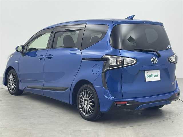 トヨタ シエンタ ハイブリッド G 福岡県 2019(令1)年 8.5万km コバルトブルーメタリック ワンオーナー/モデリスタエアロ/社外メモリーナビ/フルセグ/DVD/Bluetooth/バックカメラ/両側パワースライドドア/トヨタセーフティセンス/レーンディパーチャーアラート/プリクラッシュセーフティ/オートLEDヘッドライト/ETC/ドライブレコーダー/スタッドレス付き純正アルミ積込
