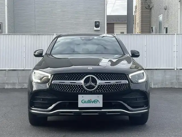 メルセデス・ベンツ ＧＬＣ２２０ d 4マチック クーペ AMGライン 福島県 2020(令2)年 4.8万km オブシディアンブラック レザーEXC-パッケージ/本革レッド/ブラックシート/ヘッドアップディスプレイ/純正19inツインスポークAW/ガラススライディングルーフ/デジタルコックピットディスプレイ/ブルメスターサウンド/ブラックアッシュウッドインテリアトリム/純正ドライブレコーダー前後/アクティブブレーキアシスト/ブラインドスポットアシスト/道路標識アシスト/アクティブレーンキーピングアシスト/レーダークルーズコントロール/パドルシフト/パワーバックドア/D/N席パワーシート/シートヒーター/取扱説明書/保証書/スペアキー1