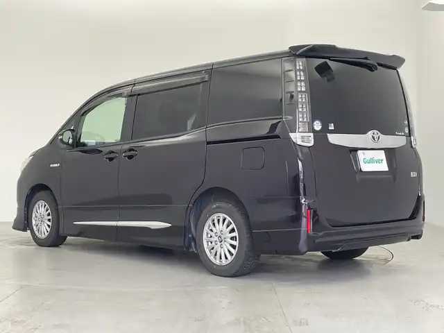 トヨタ ノア ハイブリッド G 愛知県 2014(平26)年 9.7万km ボルドーマイカメタリック モデリスタエアロ/純正9型ナビ/・Bluetooth/・CD/DVD/・フルセグテレビ/・SD音楽録音/純正フリップダウンモニター/バックカメラ/両側パワースライドドア/クルーズコントロール/オートライト/前方ドライブレコーダー/ETC/LEDヘッドライト