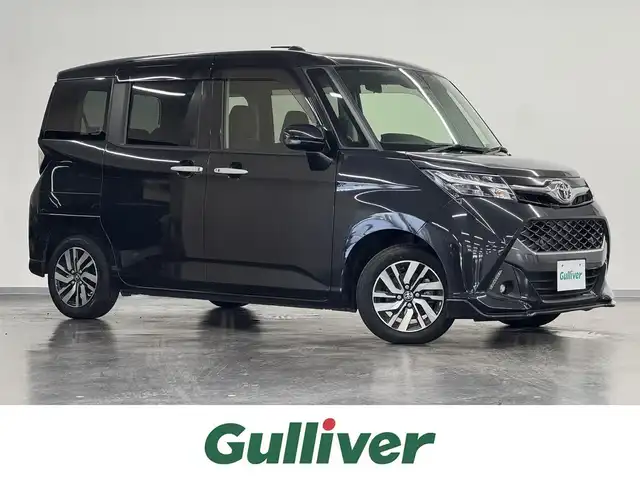 トヨタ タンク カスタムG 三重県 2020(令2)年 2.6万km ブラックマイカメタリック ガソリン/FF/インパネCVT/純正 7インチナビ NSZT-W68T/（AM/FM/CD/DVD/TV/SD/SDREC/Bluetooth）/バックガイドモニター/両側パワースライドドア/ドライブレコーダー 前後/ビルトイン ETC2.0/スマートアシスト3/・衝突警報機能（対車両・対歩行者）/・衝突回避支援ブレーキ機能（対車両・対歩行者）/・車線逸脱警報/・先行車発進告知機能/・オートハイビーム機能/・誤発進抑制制御機能（前方・後方）/・コーナーセンサー（前後）/装備/●クルーズコントロール/●オートライト/●LEDヘッドライト/●LEDフロントフォグライト/●オートエアコン/●ステアリングスイッチ/●プッシュスタート/●保/取/ナビ取/●スマートキーx2/●純正14inAW/など