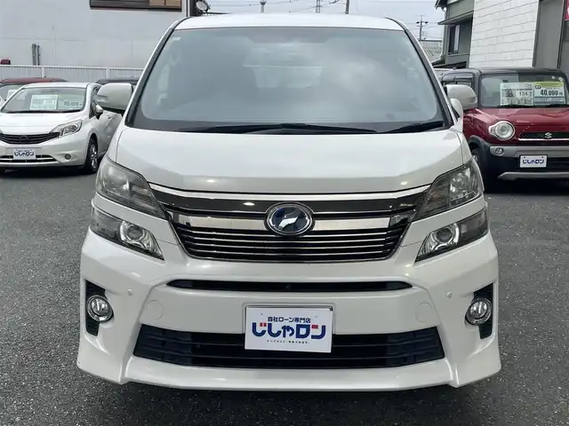 トヨタ ヴェルファイア 2．4Z 愛知県 2014(平26)年 7.5万km ホワイトパールクリスタルシャイン 【(株)IDOMが運営する【じしゃロン豊川店】の自社ローン対象車両になります。こちらは現金ご利用時の価格です。自社ローンご希望の方は別途その旨お申付け下さい。】/純正９型ナビ　純正後席モニター　禁煙車　フルセグＴＶ　ＤＶＤ　両側パワスラ　ＷＥＤＳ１７インチＡＷ　コーナーセンサー　ＥＴＣ　バックカメラ　オットマン HIDヘッドライト　オートライト　フォグランプ