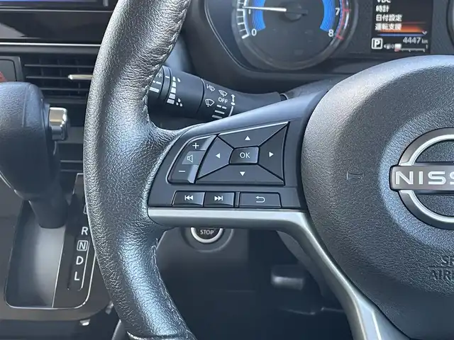 日産 ルークス HWS Gターボ プロパイロットED 東京都 2024(令6)年 0.5万km オーシャンブルーP 純正９型ナビ/プロパイロット/ドライブレコーダー/全周囲カメラ/両側パワースライドドア/レザーシート/エマージェンシーブレーキ/車線逸脱警報システム/アイドリングストップ/スマートキー/ＥＴＣ