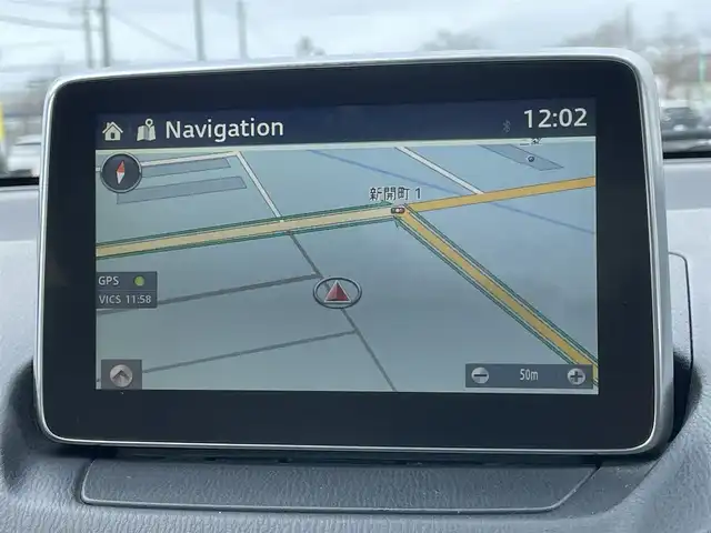 マツダ デミオ XD ツーリング Lパッケージ 道央・札幌 2014(平26)年 12.3万km ソウルレッドプレミアムメタリック ４WD/純正メモリーナビ/AM/FM/BT/CD/DVD/フルセグ/衝突被害軽減ブレーキ/横滑り防止装置/クルーズコントロール/ビルトインETC/アイドリングストップ/ハーフレザーシート/革巻きステアリング/ステアリングリモコン/パドルシフト/MTモード付AT/プッシュスタート/スマートキー/LEDヘッドライト/オートライト/フォグランプ/電動格納ミラー/ウィンカーミラー/純正フロアマット/ドアバイザー/スペアキー