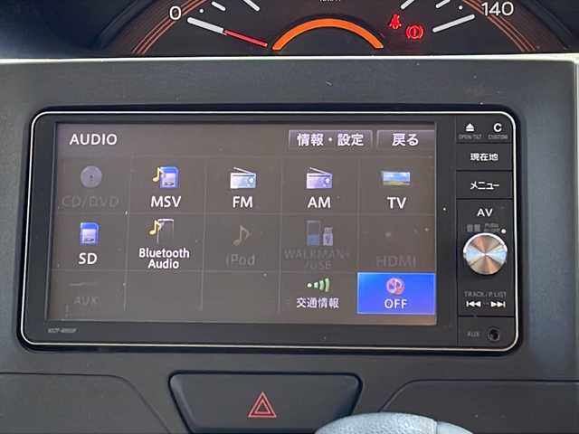 ダイハツ タント X ターボ SAⅡ 福島県 2015(平27)年 7.2万km ブラックマイカメタリック 4WD 純正ナビ フルセグTV Bluetooth バックカメラ 衝突軽減ブレーキ 左側パワースライドドア コーナーセンサー ETC オートライト フォグランプ 横滑り防止 ドアバイザー スマートキー