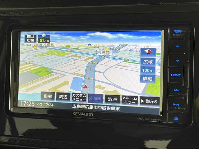 トヨタ タンク G S 広島県 2018(平30)年 2.6万km マゼンタベリーマイカM パノラミックビューモニター/両側パワースライドドア/社外ナビ（Bluetooth/フルセグTV）/衝突軽減ブレーキ/車線逸脱警報/誤発進抑制機能/リヤコーナーセンサー/クルーズコントロール/LEDヘッドランプ/オートライト/ETC/スマートキー