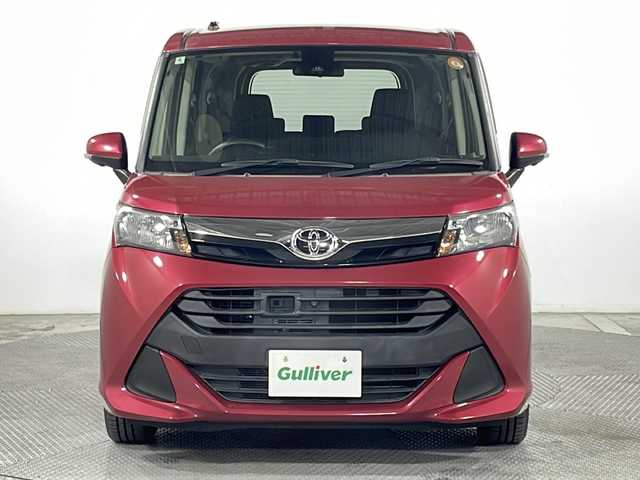 トヨタ タンク G S 広島県 2018(平30)年 2.6万km マゼンタベリーマイカM パノラミックビューモニター/両側パワースライドドア/社外ナビ（Bluetooth/フルセグTV）/衝突軽減ブレーキ/車線逸脱警報/誤発進抑制機能/リヤコーナーセンサー/クルーズコントロール/LEDヘッドランプ/オートライト/ETC/スマートキー