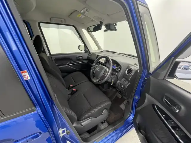 日産 デイズ ルークス ハイウェイスター Xターボ 大分県 2019(令1)年 3.7万km オーシャンブルーP エマージェンシーブレーキ/車線逸脱警報/ハイビームアシスト/アラウンドビューモニター/純正SDナビ　型式：MM319D-W/・フルセグTV、DVD再生可、BT対応/ステアリングスイッチ/左側電動スライドドア/ETC/純正ドライブレコーダー/アイドリングストップ/横滑り防止装置/電動格納ミラー/純正フロアマット/オートライト/LEDヘッドライト/フォグランプ/純正14インチアルミホイール/保証書、取説、スペアキー有り