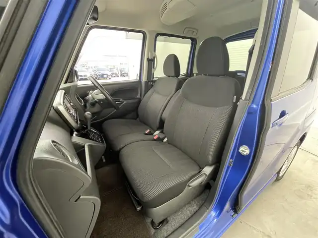 日産 デイズ ルークス ハイウェイスター Xターボ 大分県 2019(令1)年 3.7万km オーシャンブルーP エマージェンシーブレーキ/車線逸脱警報/ハイビームアシスト/アラウンドビューモニター/純正SDナビ　型式：MM319D-W/・フルセグTV、DVD再生可、BT対応/ステアリングスイッチ/左側電動スライドドア/ETC/純正ドライブレコーダー/アイドリングストップ/横滑り防止装置/電動格納ミラー/純正フロアマット/オートライト/LEDヘッドライト/フォグランプ/純正14インチアルミホイール/保証書、取説、スペアキー有り
