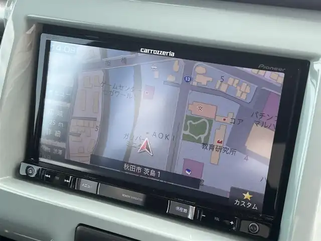 スズキ ハスラー タフワイルド 秋田県 2018(平30)年 1.7万km スチールシルバーメタリック/ブラック 2トーン 社外ナビ/衝突軽減システム/LEDヘッドライト/ワンオーナー/４WD/ワンセグ/バックカメラ/スマートキー/社外アルミ/アイドリングストップ/プッシュスタート/ダウンヒルアシストコントロール/レーンキープアシスト/前席シートヒーター/ステアリングスイッチ/ETC/純正フロアマット/純正ドアバイザー/オートライト/オートエアコン/パワーステアリング/パワーウィンドウ/電動格納ウィンカーミラー/保証書/取扱説明書/記録簿