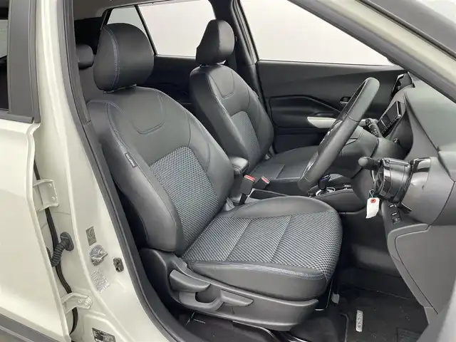 日産 キックス X 福井県 2020(令2)年 0.1万km未満 白 純正メモリーナビ/Bluetooth/CD/DVD/フルセグ/バックカメラ/アラウンドビューモニター/プロパイロット/インテリジェントルームミラー/エマージェンシーブレーキ/ふらつき警告/車線逸脱警報/車線逸脱防止支援システム/踏み間違い衝突防止アシスト/ドライブレコーダー/LEDヘッドライト/フォグランプ/ETC