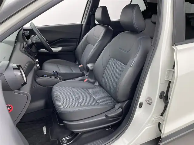 日産 キックス X 福井県 2020(令2)年 0.1万km未満 白 純正メモリーナビ/Bluetooth/CD/DVD/フルセグ/バックカメラ/アラウンドビューモニター/プロパイロット/インテリジェントルームミラー/エマージェンシーブレーキ/ふらつき警告/車線逸脱警報/車線逸脱防止支援システム/踏み間違い衝突防止アシスト/ドライブレコーダー/LEDヘッドライト/フォグランプ/ETC
