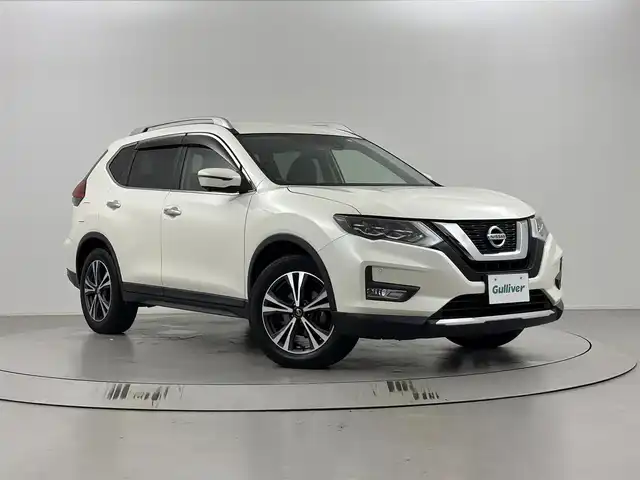 日産 エクストレイル 20Xi 埼玉県 2018(平30)年 5.3万km ブリリアントホワイトパール 4WD/プロパイロット/純正ナビ/MM317D-W/　（SDない為動作確認未）/インテリジェントルームミラー/エマージェンシーブレーキ/電動リアゲート/ダウンヒルコントロール/ルーフレール/革巻きスタリング/ドライブレコーダー/ビルドインETC2.0