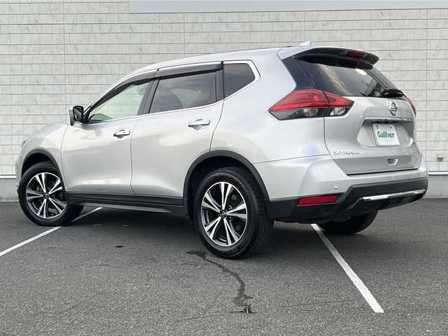 日産 エクストレイル 20X 栃木県 2017(平29)年 5.6万km ブリリアントシルバー 純正SDナビ/Bluetooth CD DVD /TV フルセグ/バックカメラ/電動バックドア/ドアバイザー/スマートスペアキー/ハーフレザーシート/ドライブレコーダー/ETC/純正18インチアルミホイール/純正フロアマット/コーナーセンサー/オートライト/LEDヘッドライト/衝突被害軽減システム/取扱説明書