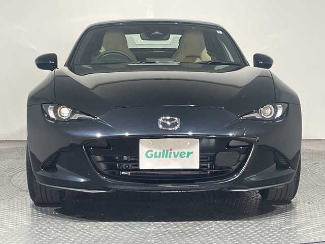マツダ ロードスター ＲＦ VS 愛媛県 2024(令6)年 1.8万km ジェットブラックマイカ 純正8.8インチナビ/(Bluetooth/フルセグ)/オープンカー/BOSEサウンド/バックカメラ/レーダークルーズコントロール/衝突被害軽減ブレーキ/レーンキープアシスト/コーナーセンサー/ETC/LEDヘッドライト/オートマチックハイビーム/オートライト/革シート/シートヒーター/スペアキー/保証書